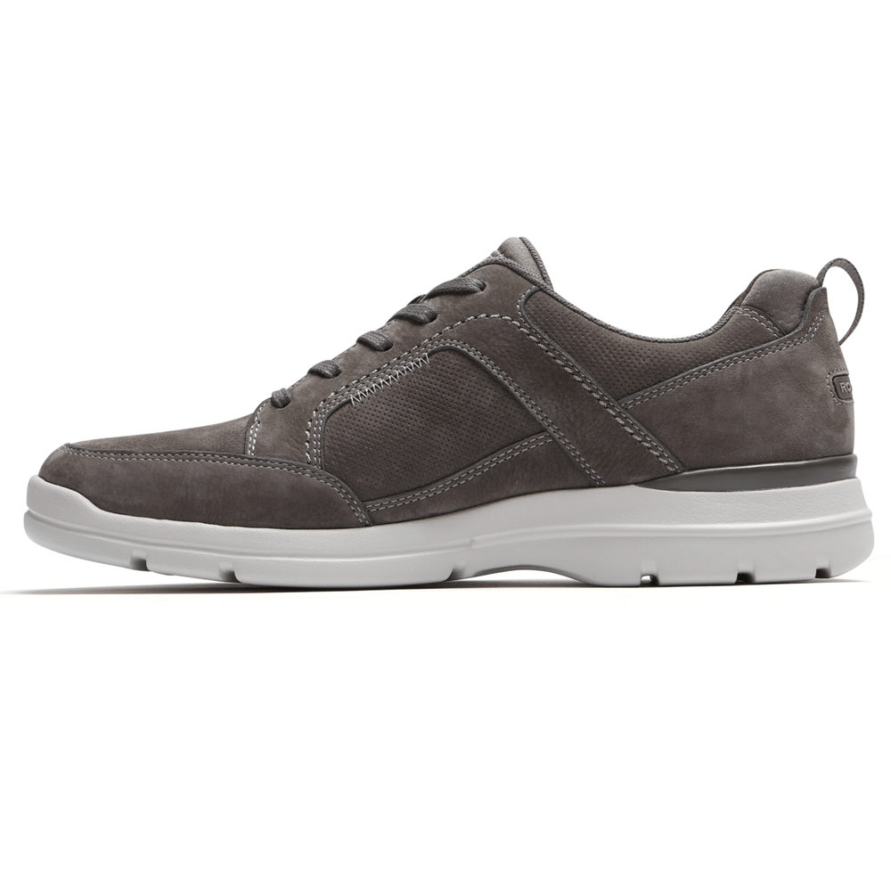 Rockport Sneakers For Mens Dark Grey - City Edge Lace-Up - GQ7102853